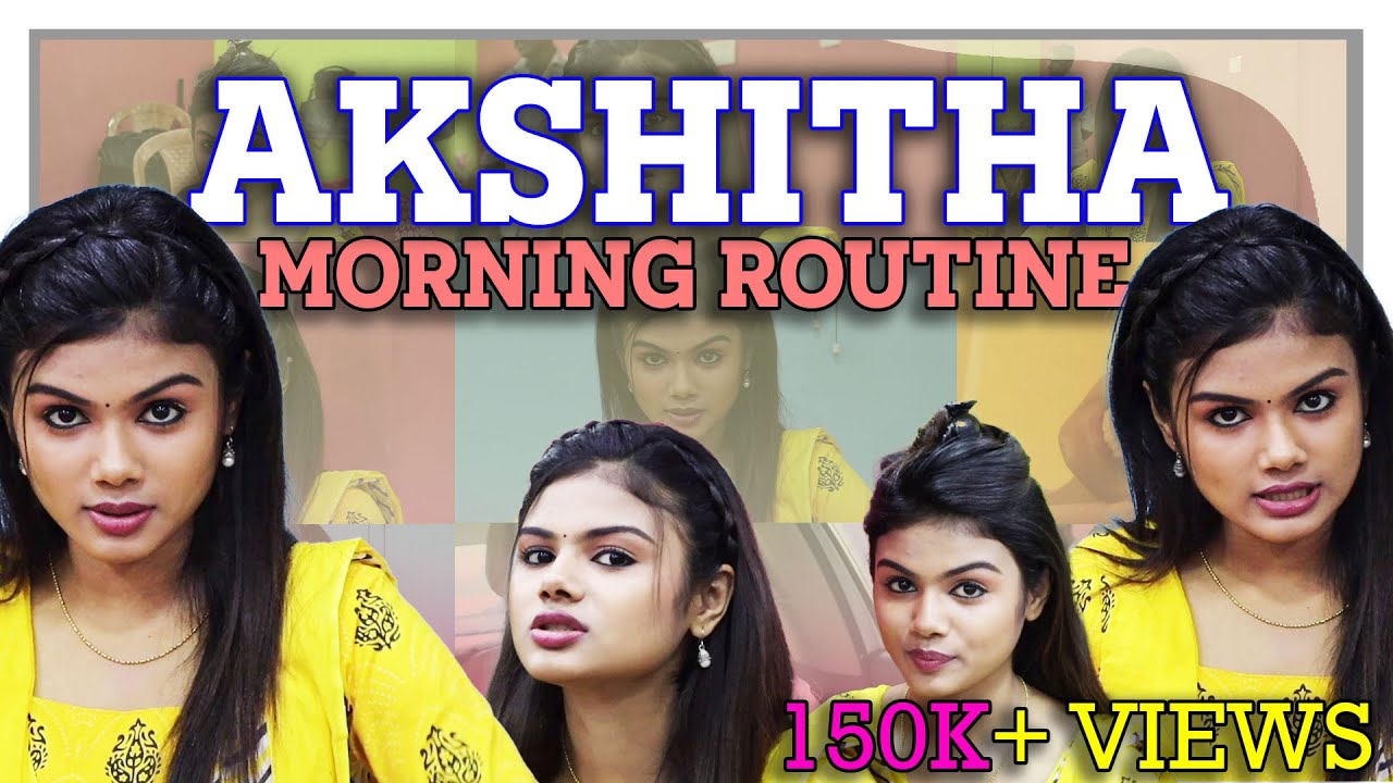 Akshitha Ashok's daily morning routine! | Akshitha Ashok | appulovesappu