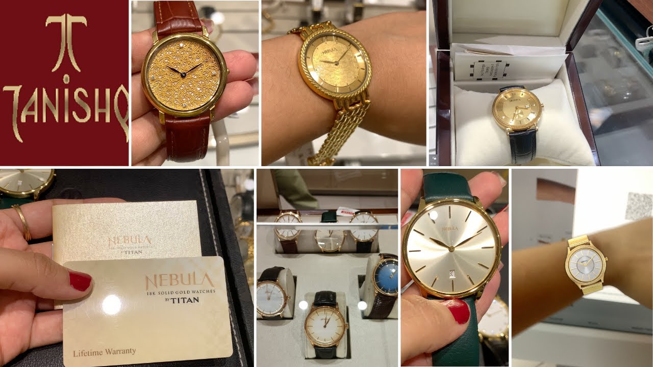 TITAN Nebula Gold Watches for MEN with Weight,Price ,Warranty card & packaging❣️ || EMI available🤩
