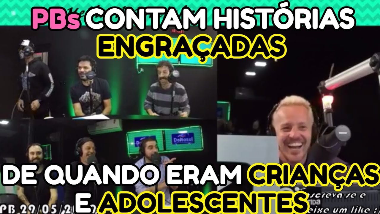 PRETINHOS CONTAM HISTÓRIAS ENGRAÇADAS DE QUANDO ERAM CRIANÇAS E ADOLESCENTES