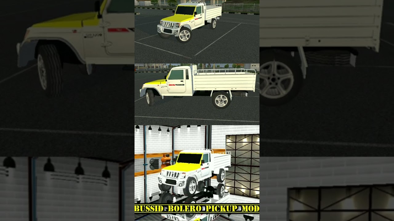 BUSSID BOLERO PICKUP MOD