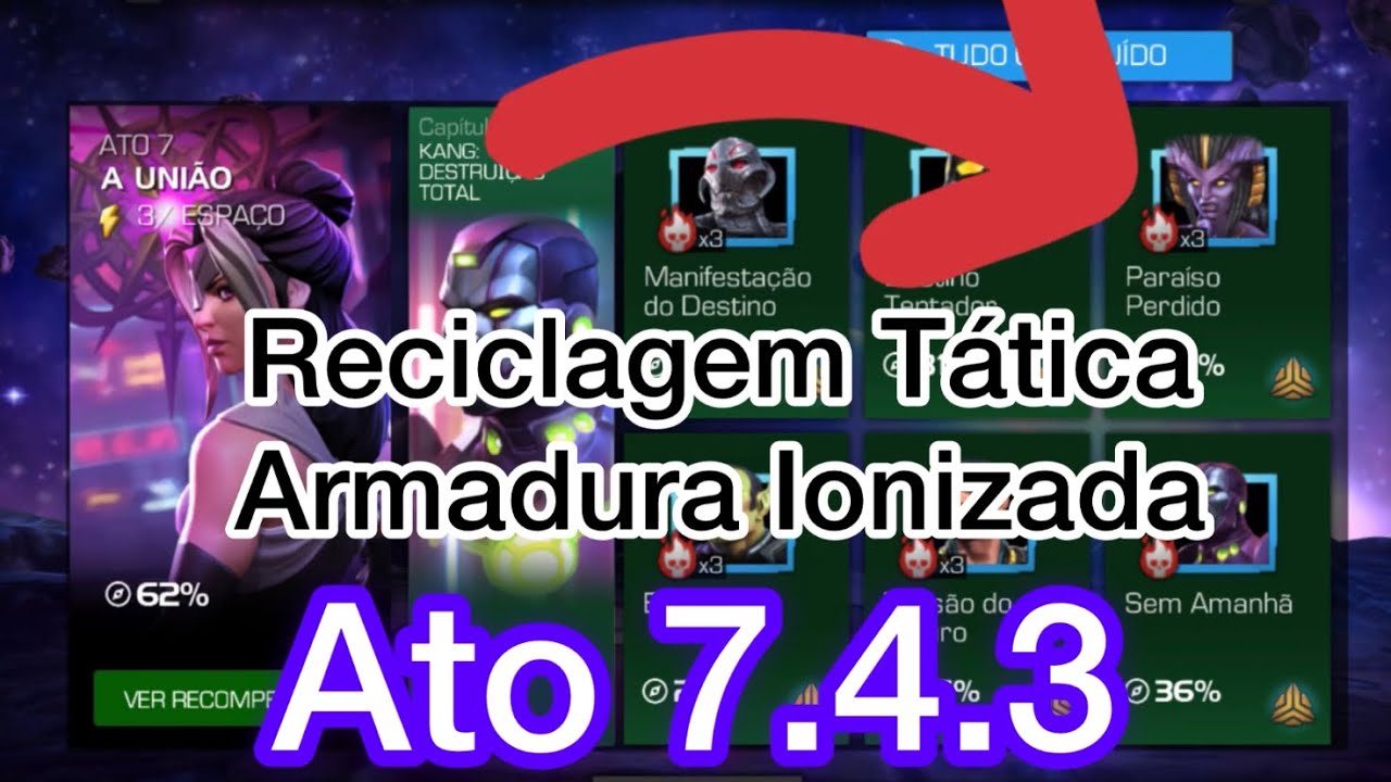 Ato 7.4.3: Reciclagem Tática e Armadura Ionizada - Boss Purgatório