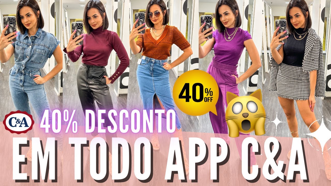 LANÇAMENTOS C&A COM 40% OFF 🚨🙀 | Nova Coleção Inverno 2023 , Provador Cea com desconto 🙀🏃🏻‍♀️💨💨