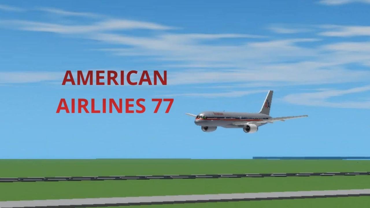 American Airlines Flight 77 Roblox