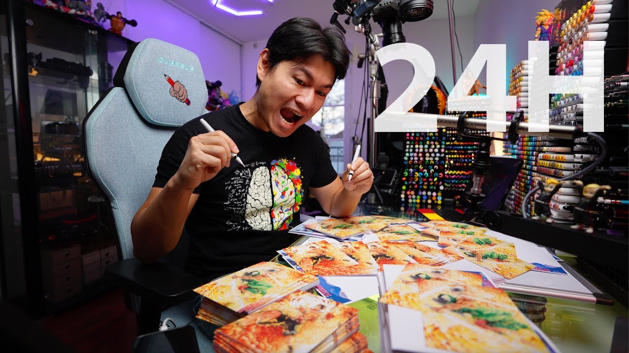 Je vous dédicace des dessins pendant 24h