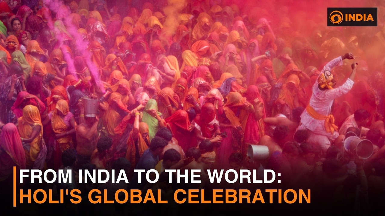 From India to the world: Holi's global celebration