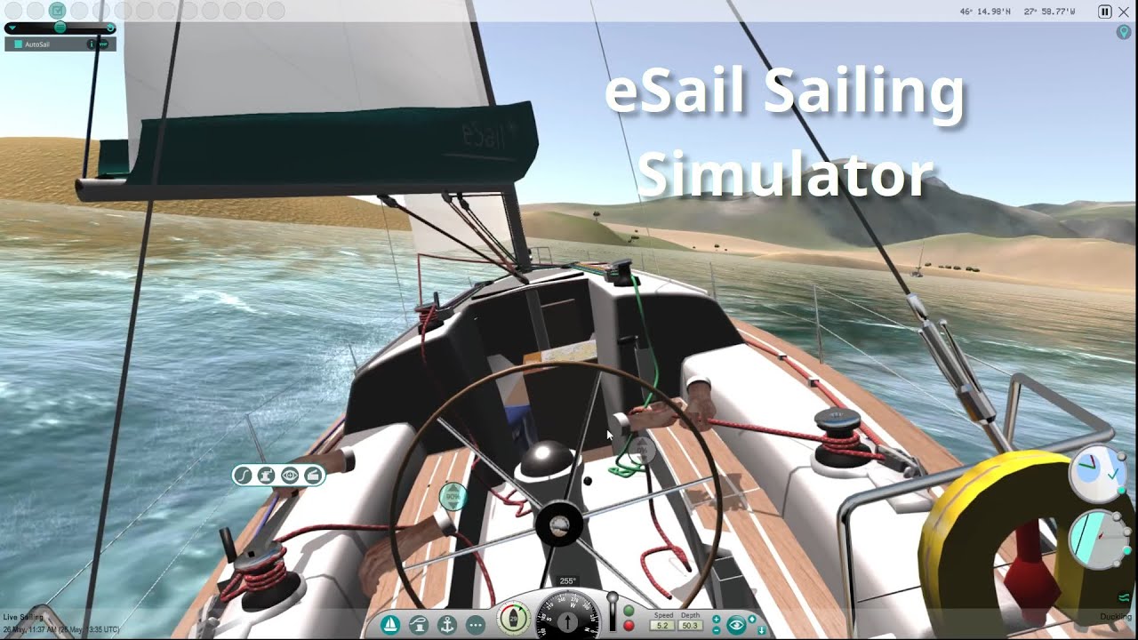 eSail Sailing Simulator - Review and first steps