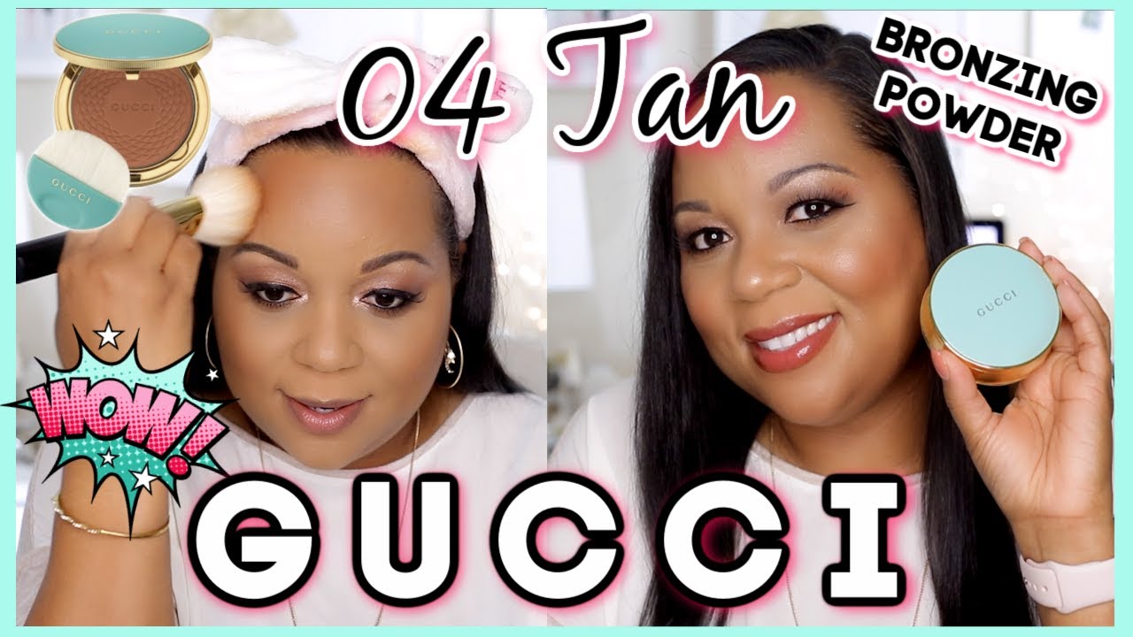 Gucci Poudre De Beauté Éclat Soleil Bronzing Powder 04 Tan | She's Expensive!  😱🤑