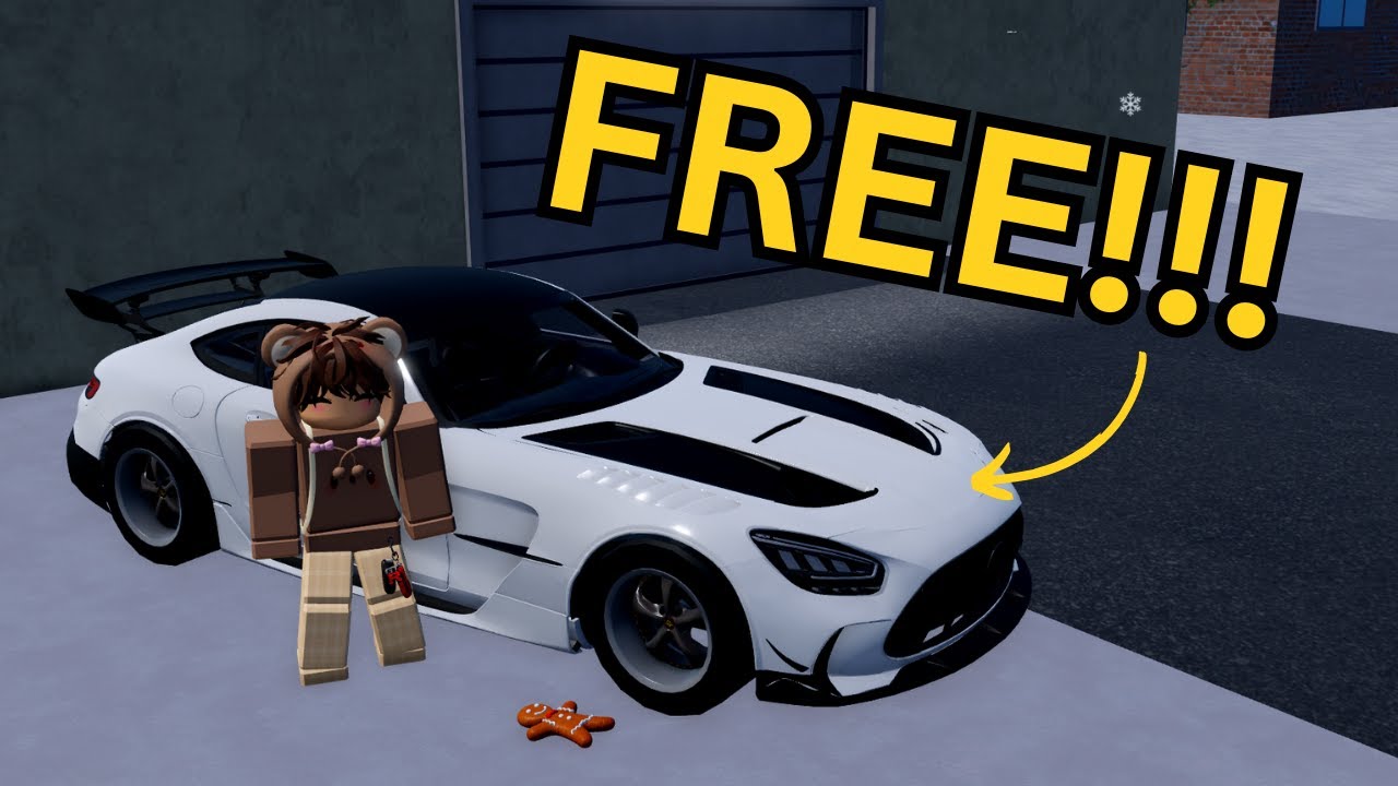 ALL locations of GINGERBREAD MAN event in FIX IT UP Roblox!!! (New AMG GT Black Series)