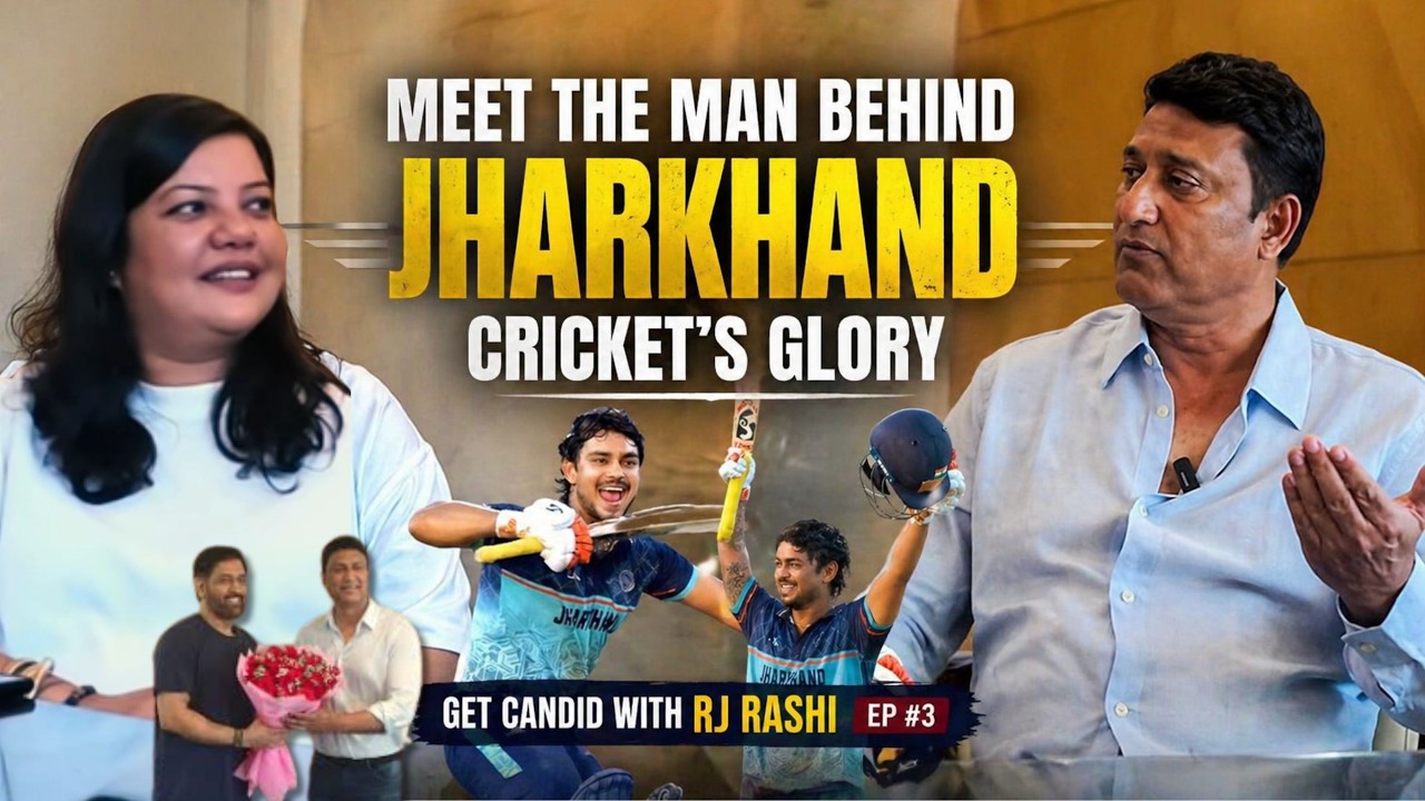 Get Candid with RJ Rashi | EP#3 | Jharkhand State Cricket Association President | Ajay Nath Shahdeo