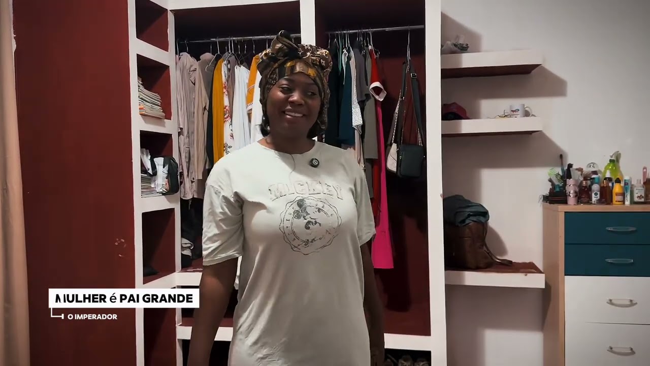 Mulher &eacute; Pai grande