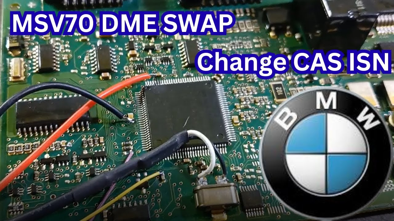 MSV70 DME Swap & Read ISN & Change CAS ISN