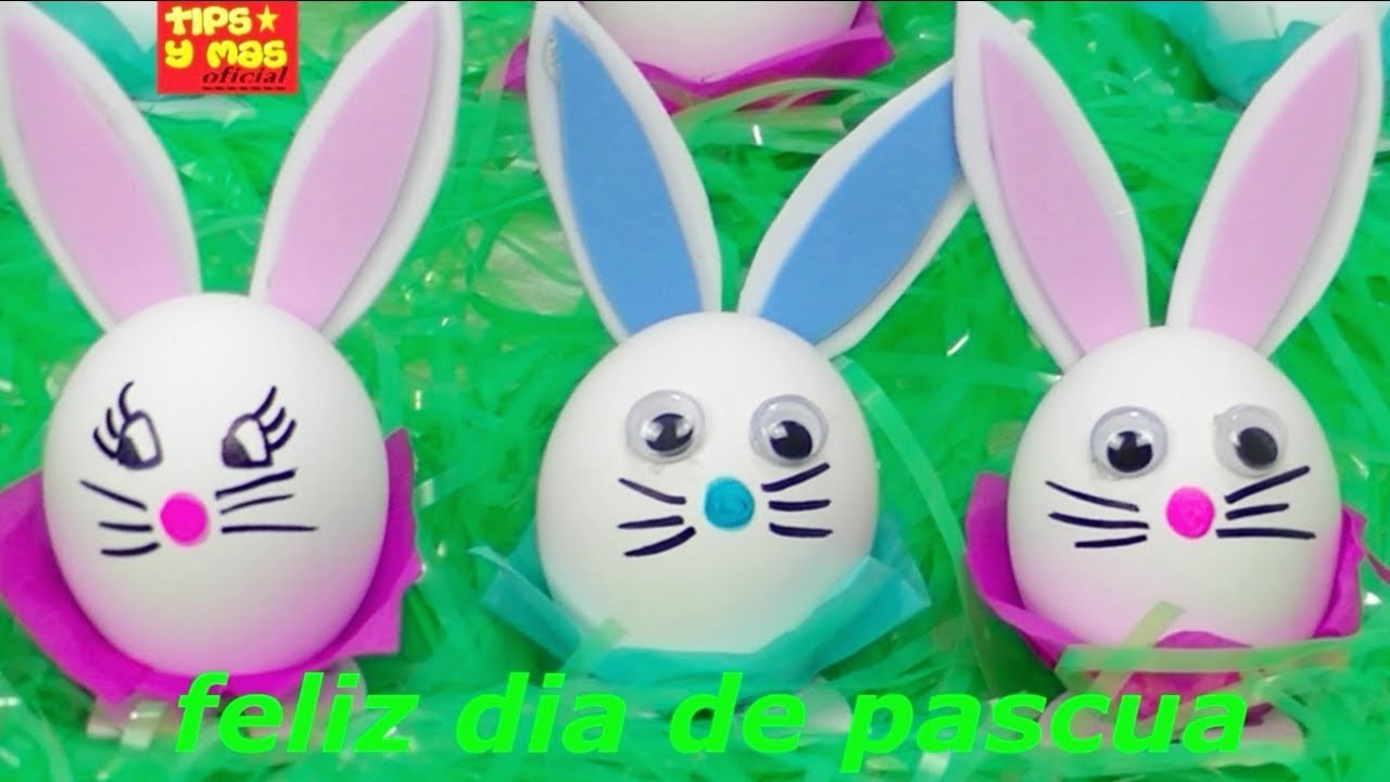 DECORA HUEVOS PARA PASCUA|Como decorar huevos de pascua tipsymasoficial