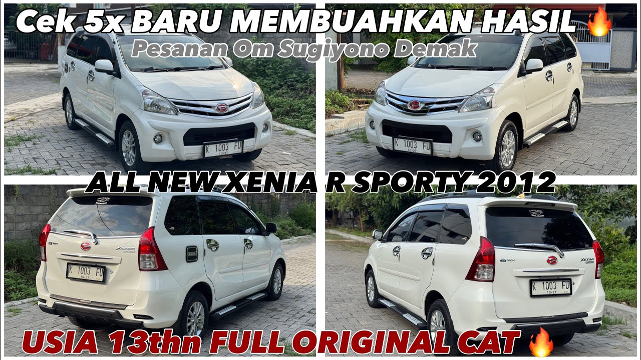 Perjuangan Berburu Mobil Bekas 5x membuahkan HASIL 🔥 Allnew Xenia R Sporty 2012 pesanan Om Sugiyono