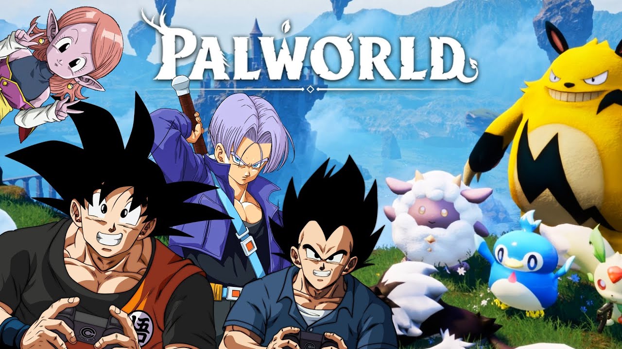 Goku And Pals Play PALWORLD | TOO MANY PALS!!!