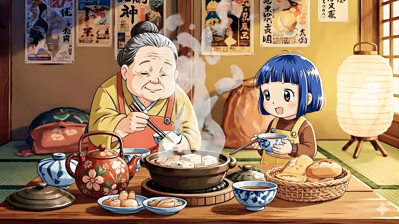 A Peaceful Winter Week With My Grandparents, a cozy life in the countryside  冬の穏やかな暮らし