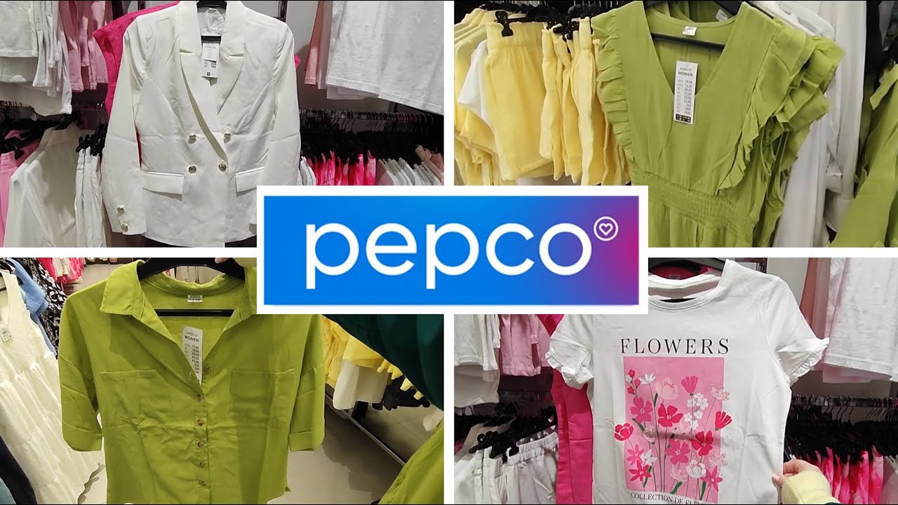 PEPCO 🛍️ DAMSKI GARNITUR 💖 ZIELONA SUKIENKA I BLUZKA Z WISIENKĄ 💖 PRZEGLĄD PÓŁEK 💖