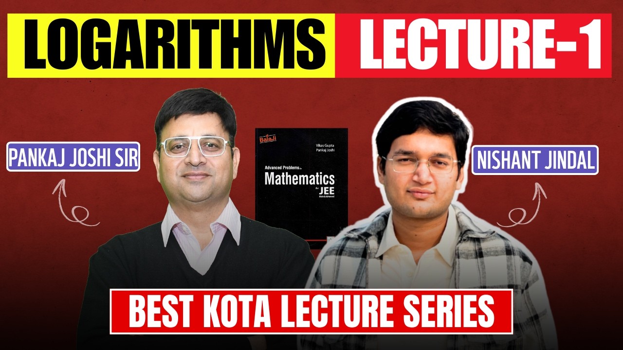 Logarithm One-shot by Black Book Author | Nishant Jindal | Pankaj Joshi sir