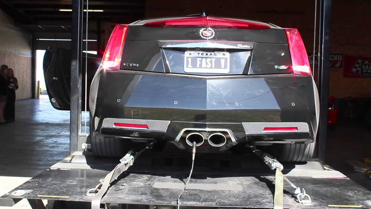 ON THE DYNO: Stock CTS-V coupe gen 2