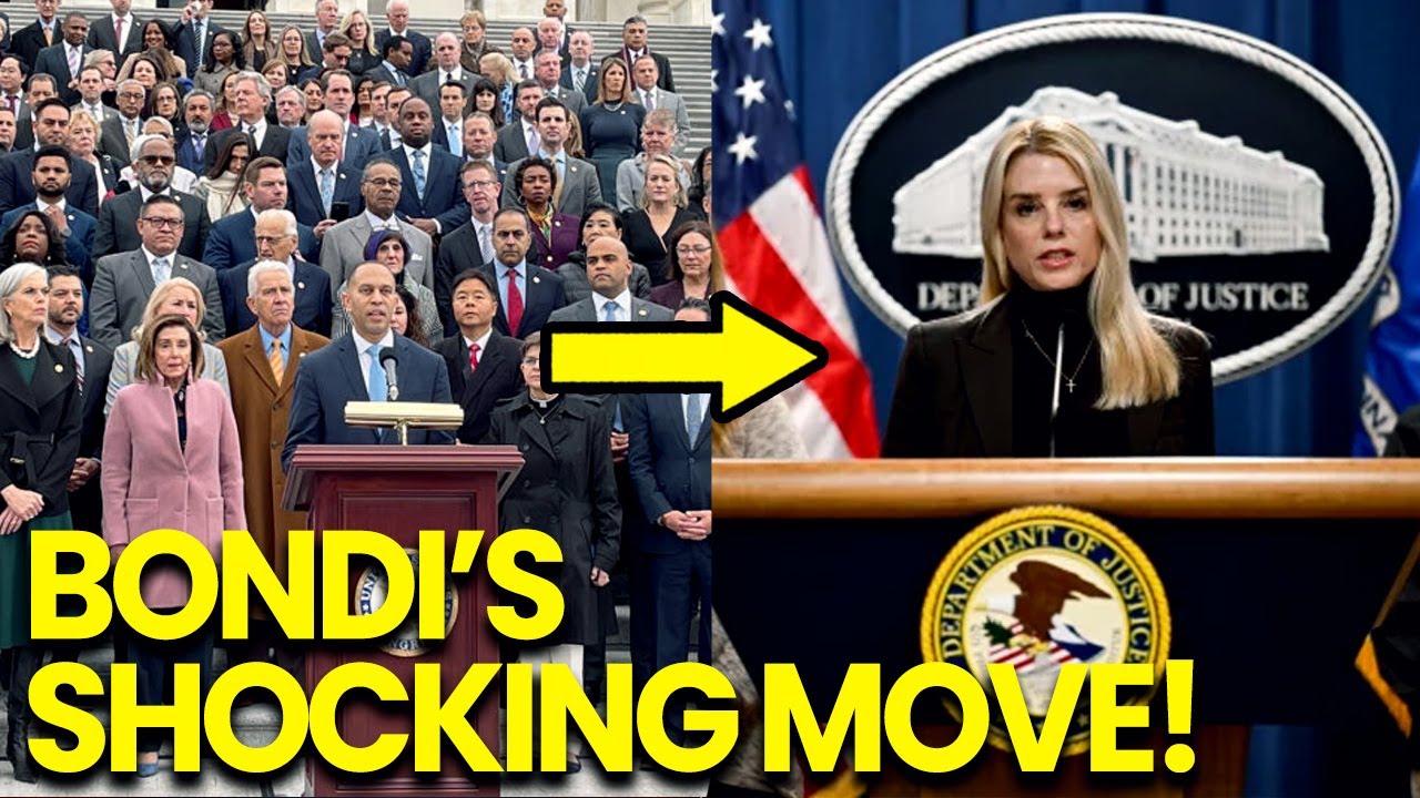 Pam Bondi PULLS SHOCKING Move Against Top Democrat