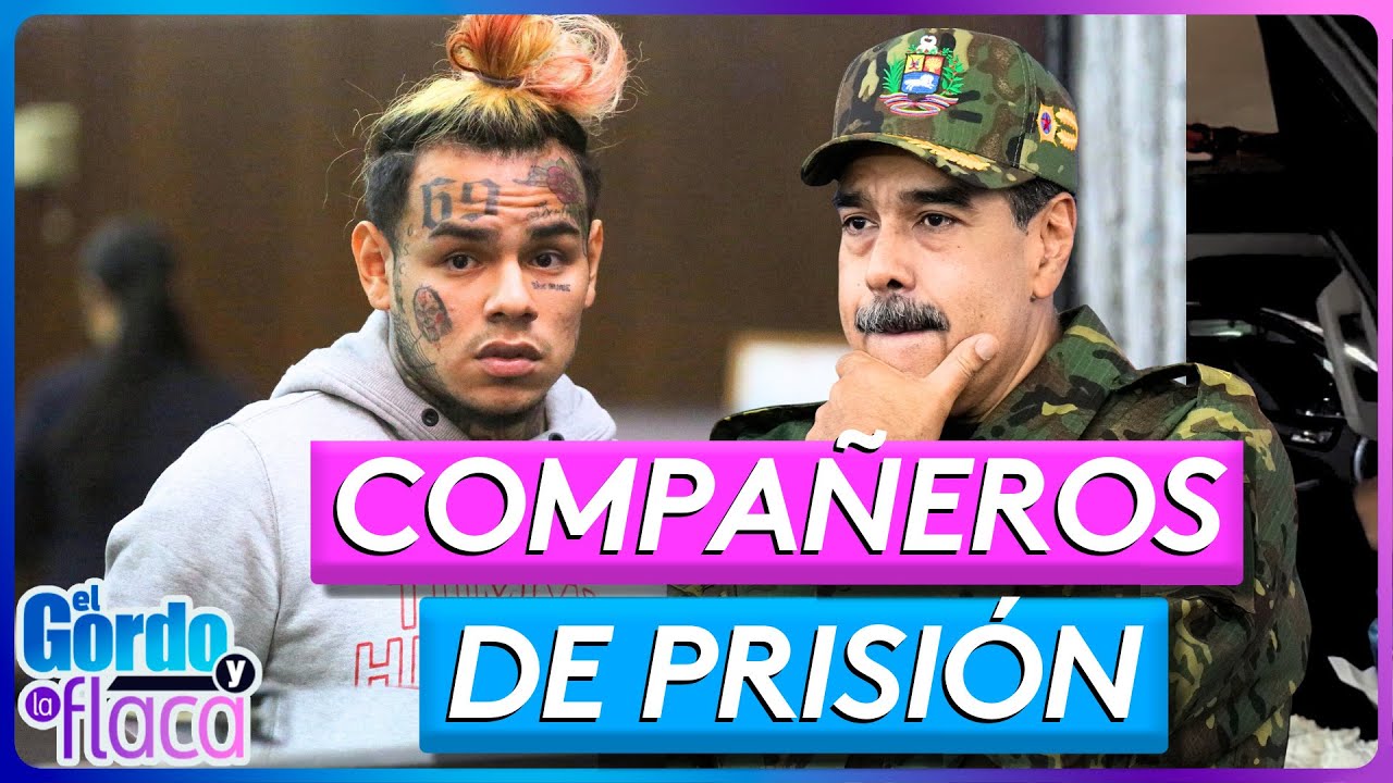 6ix9ine provoca un zafarrancho al llegar a la cárcel donde está Maduro | El Gordo y La Flaca