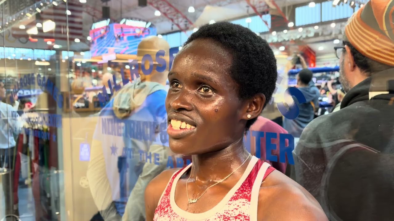 Дорис Лемнголе в восторге от победы в забеге Millrose 3K, в следующем забеге примут участие в BU ...
