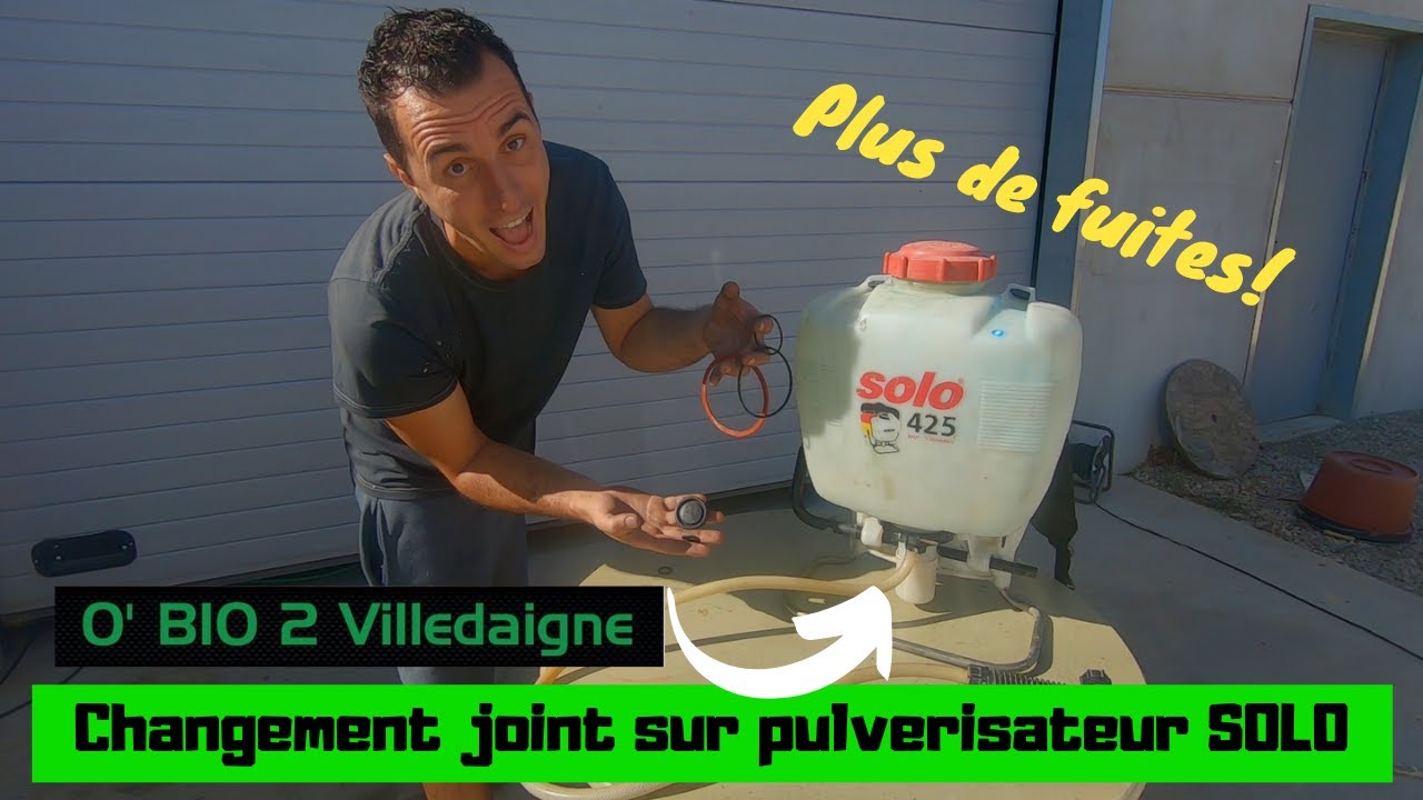 Comment changer les joints Appareil a dos SOLO 425