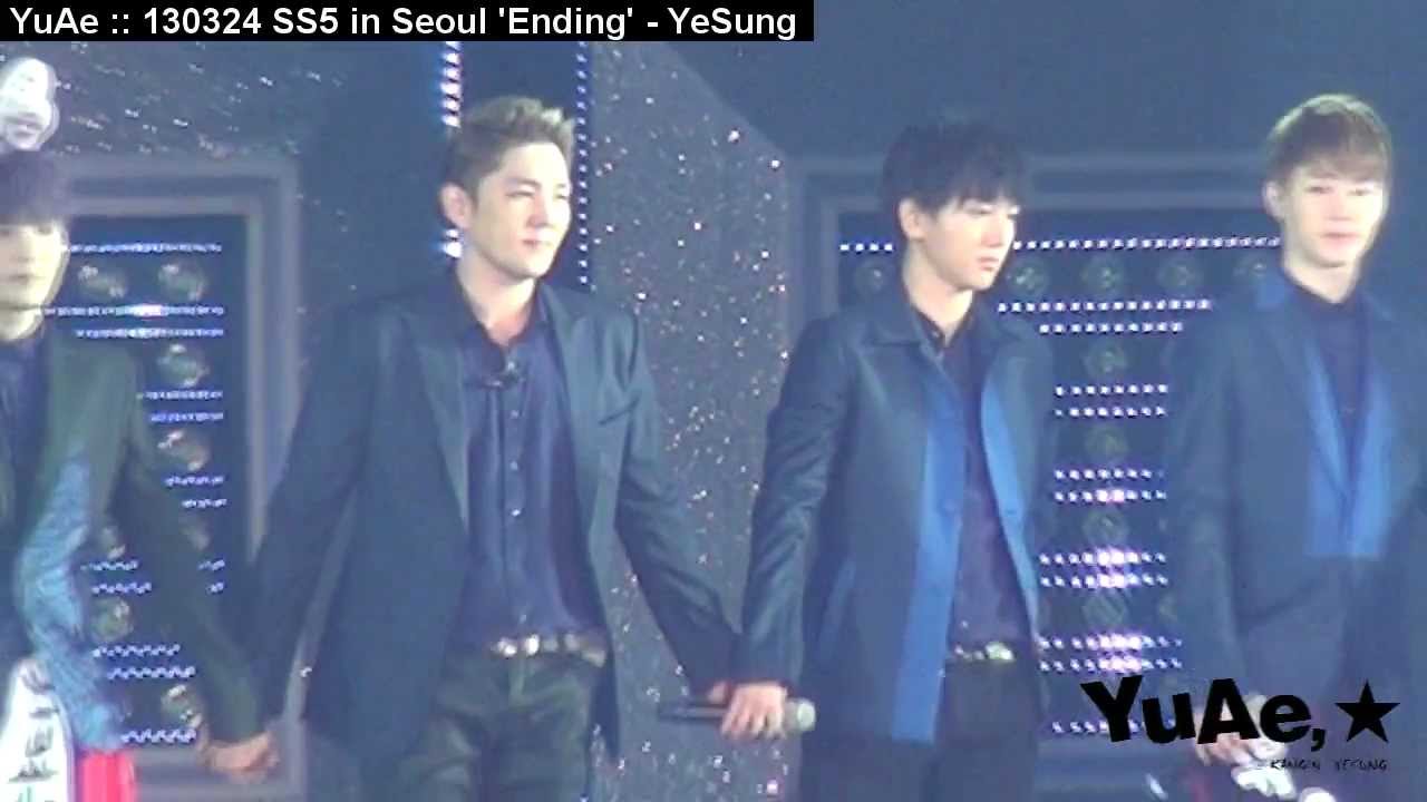 YuAe : 130324 SS5 in Seoul 'Ending' - YeSung