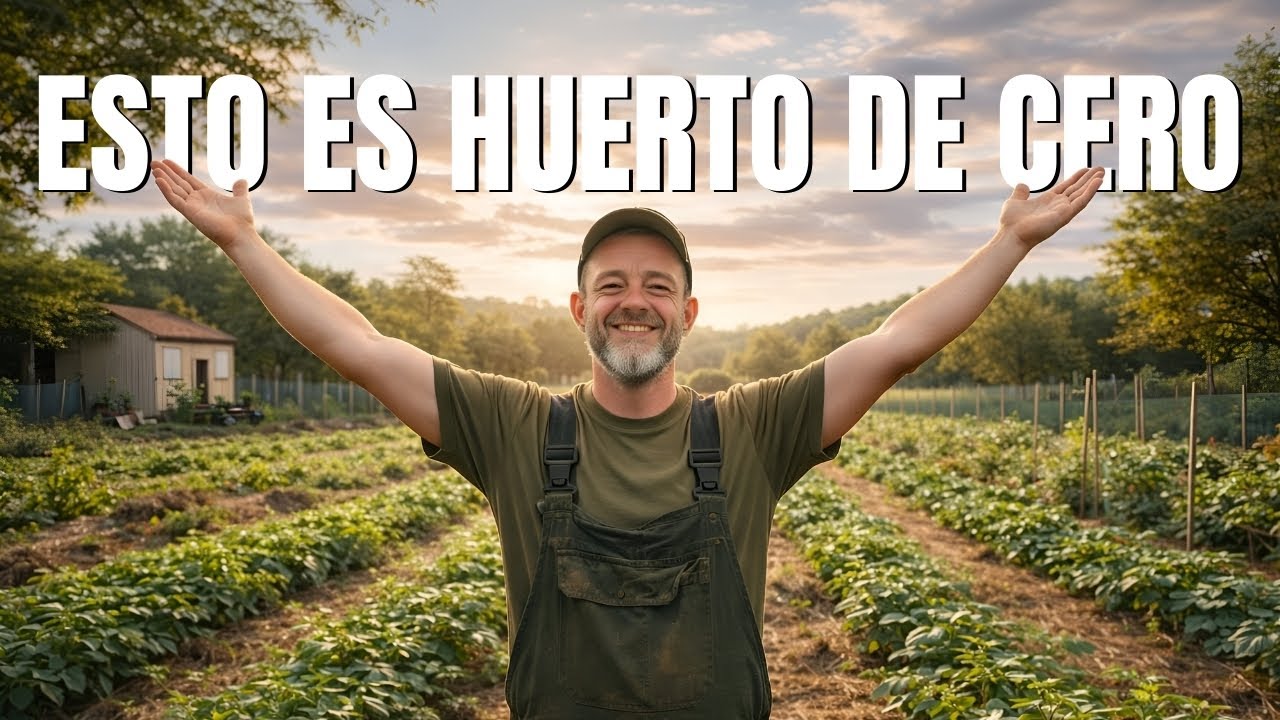 De huerto urbano a agricultura profesional... Esto es HUERTO DE CERO