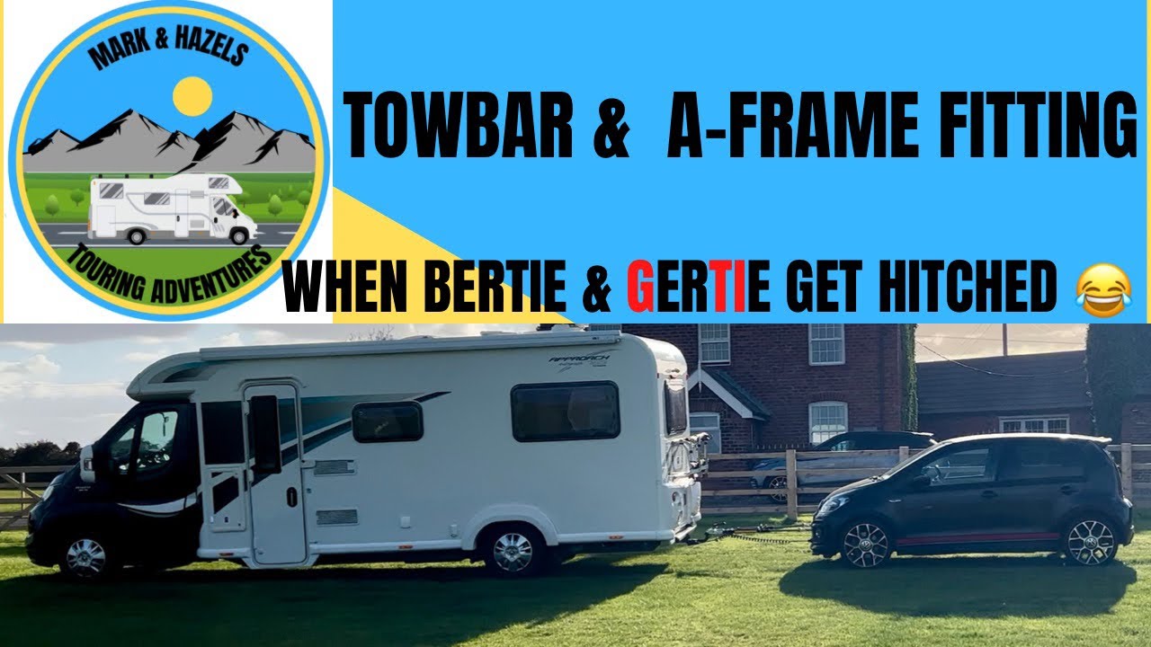 Towbar & A-frame  fitting   When Bertie & Gertie get hitched 😂. [TA21]