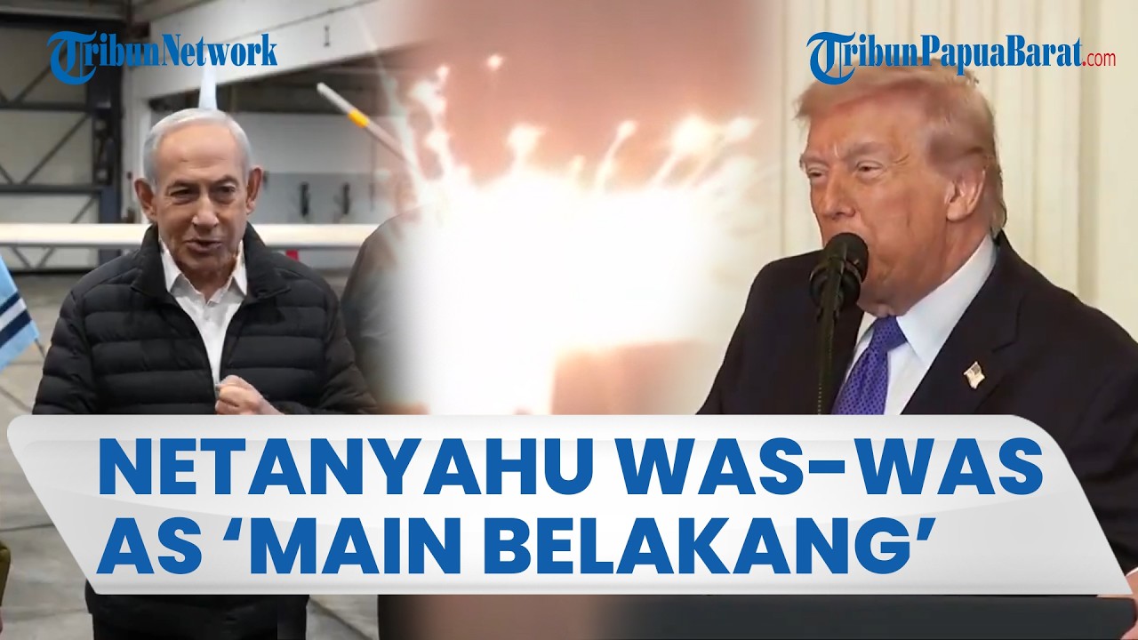 NETANYAHU MULAI KHAWATIR Donald Trump 'Main Belakang' dengan Iran, Gedung Putih Membantah