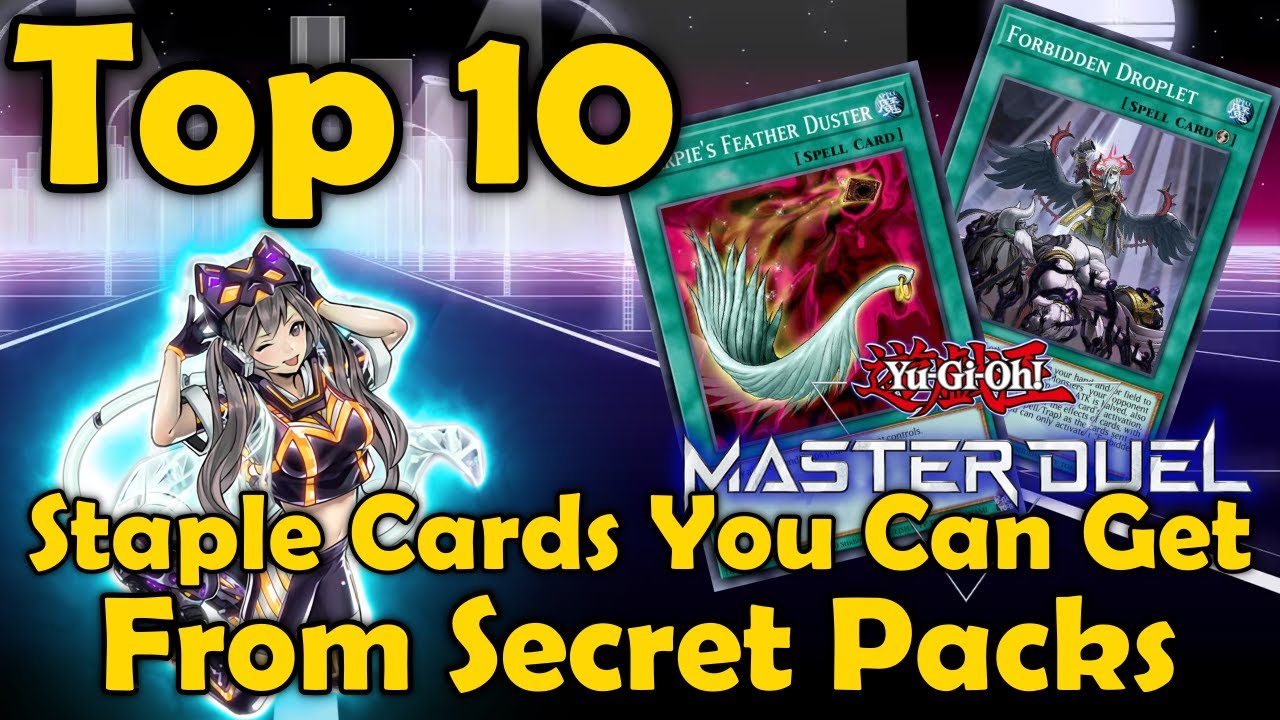 Top 10 Staple Cards You Can Get From Secret Packs in Master Duel