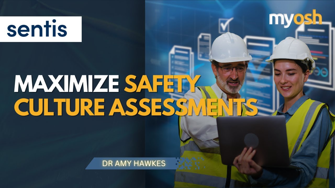 Unlocking the Power of Safety Culture: Insights with Dr. Amy Hawkes from Sentis | Webinar | myosh