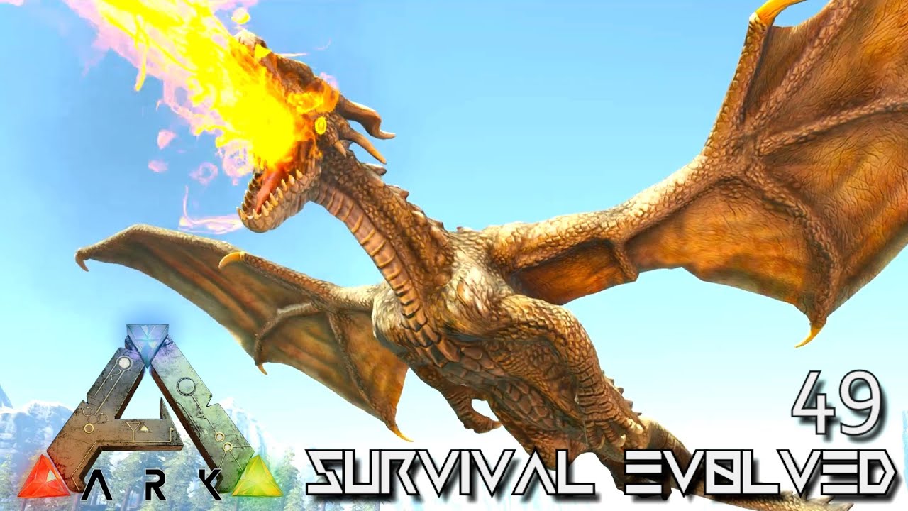 ARK: SURVIVAL EVOLVED - DRAGON KING DRAKE & HAILFIRE WYVERN !!! VALGUERO ARCHAIC ASCENSION PYRIA E49
