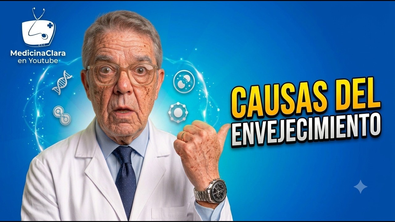 4 CAUSAS primarias del ENVEJECIMIENTO | Análisis de las DIETAS que mejoran el AVANCE de los AÑOS