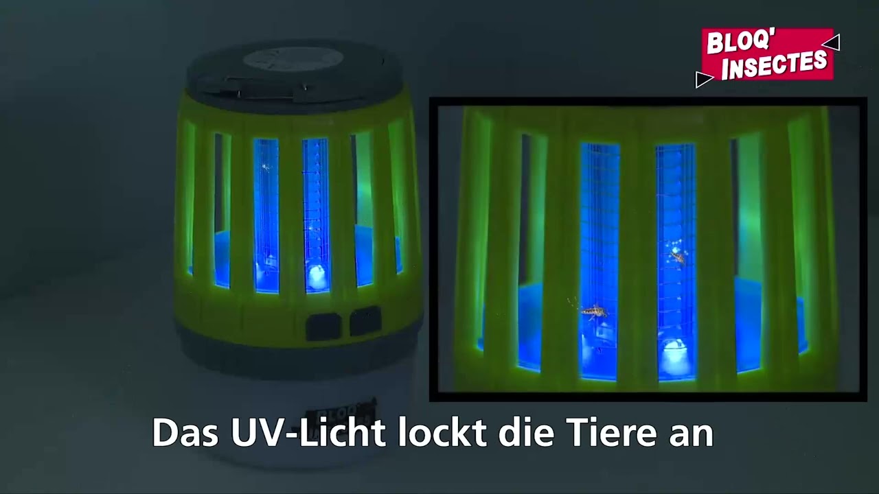 Buzz Kill - UV Lampe mit Anti-Insektenfunktion
