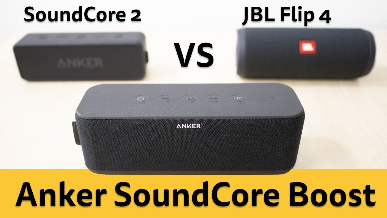 Обзор Anker SoundCore Boost | Лучшая бюджетная портативная Bluetooth-колонка? | против JBL Flip 4...