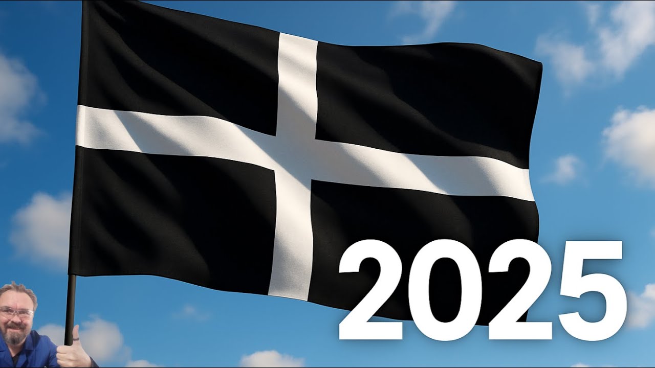 St Piran's Day Parade 2025 in Newquay