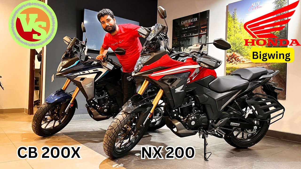 Honda NX 200 New Launch Vs CB200X Comparison How Many Changes ! Price Features & All New Update 2025