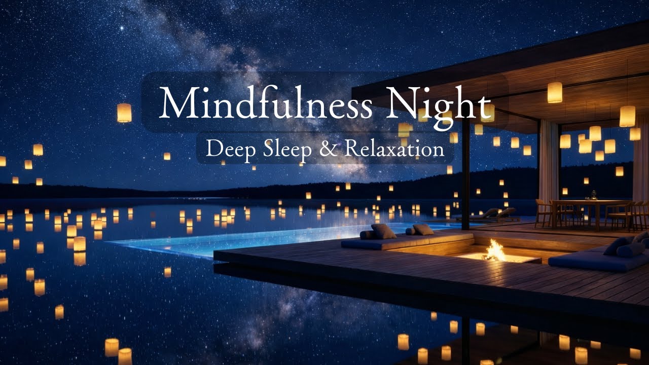 Relaxing Music for Stress Relief & Better Sleep - Mindfulness Night