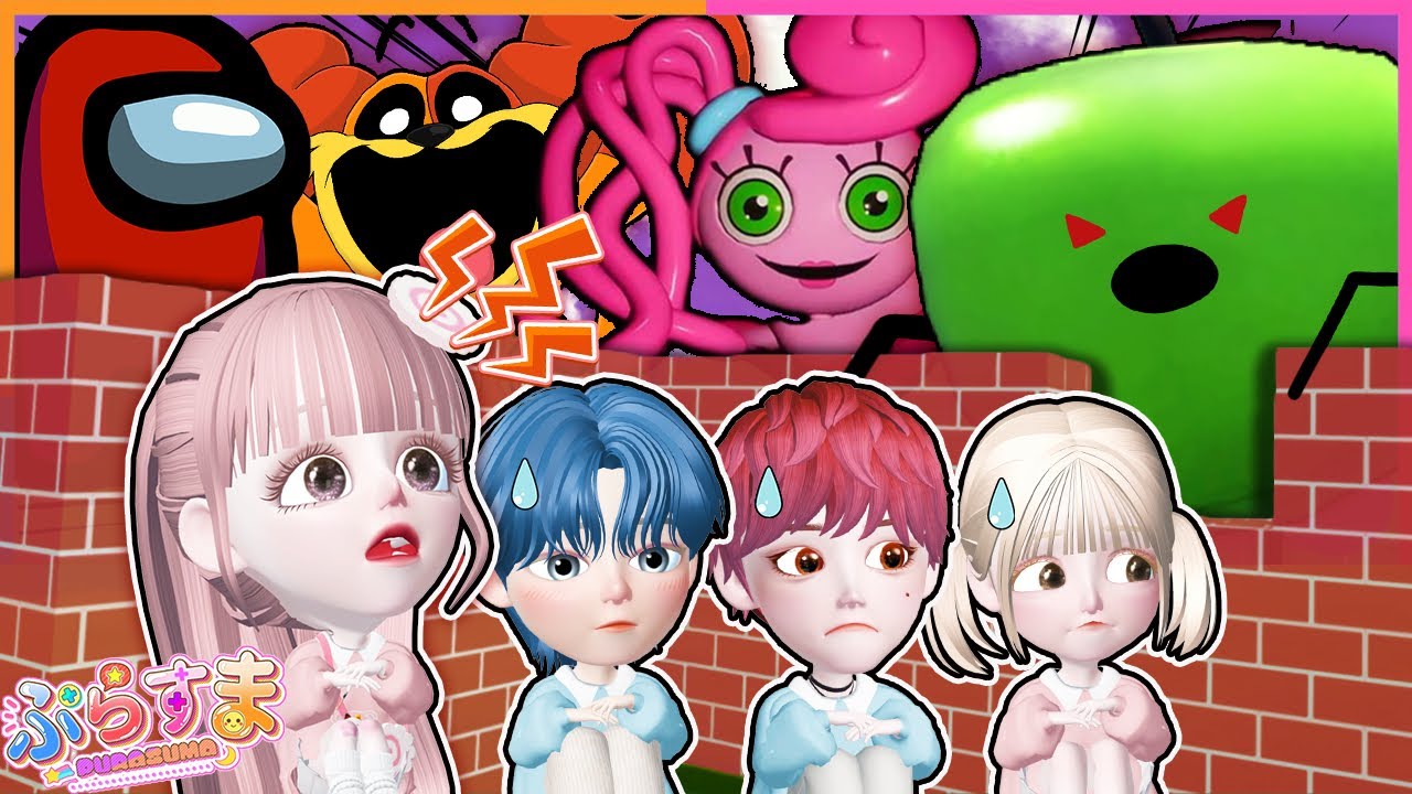 最強のセキュリティハウスを４人で作って大量のモンスターから隠れた結果！？ロブロックス【ROBLOX】