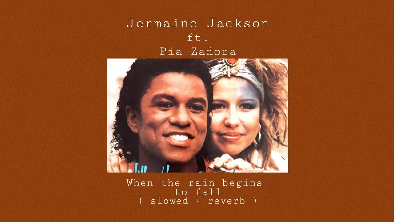 When the rain begins to fall - Jermaine Jackson ft. Pia Zadora ( slowed + reverb )