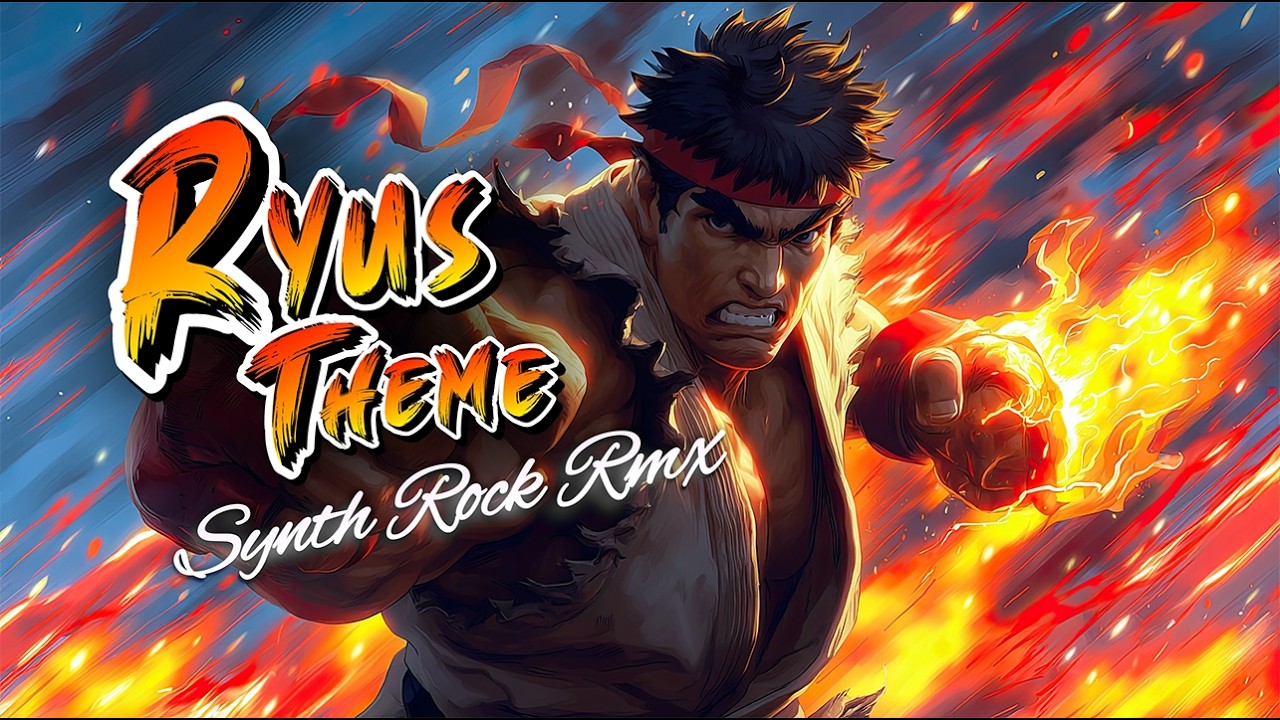 Street Fighter - Ryu's Theme (SYNTH ROCK Cover)