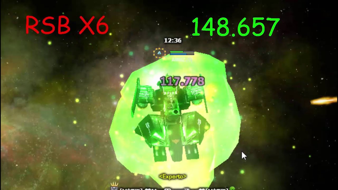 Darkorbit TEST DAMAGE FULL LF4