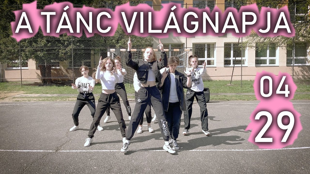 A tánc világnapjára – flashmob az iskolaudvaron