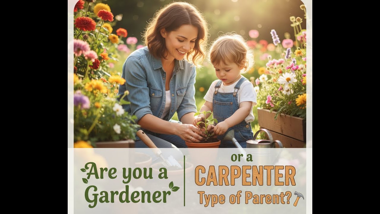 Are you a Gardener or a Carpenter Type of Parent