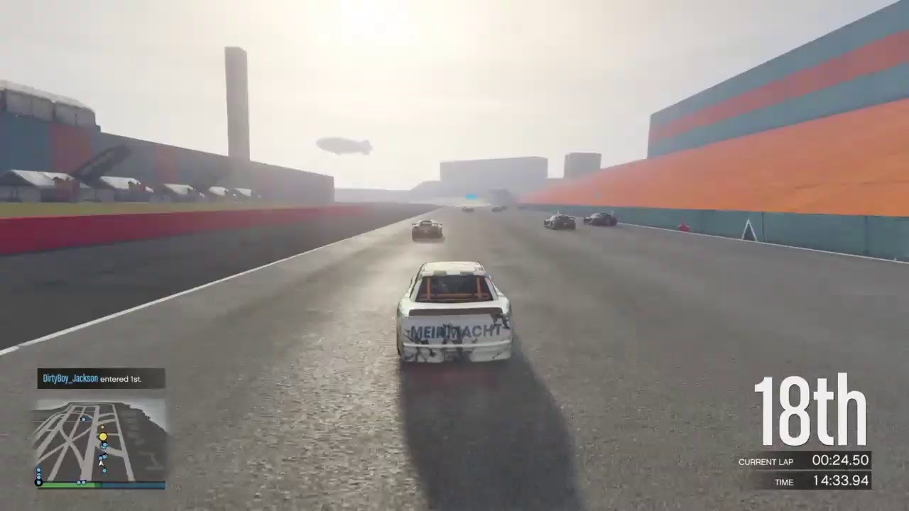 Idk Player Crappy NASCAR Race