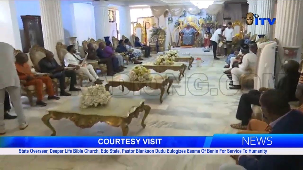State Overseer, Deeper Life Bible Church, Edo State, Eulogises Esama Of Benin