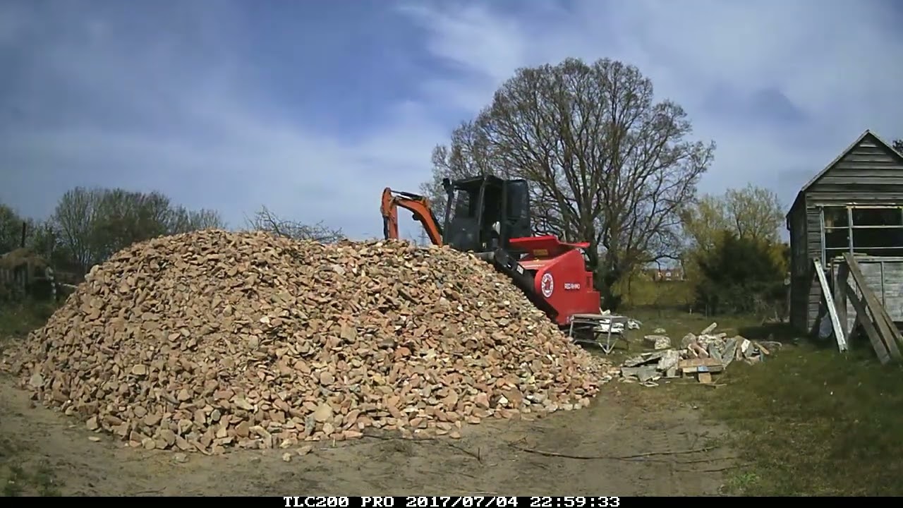 Σπαστήρας Αδρανών Υλικών Mini Crusher 4