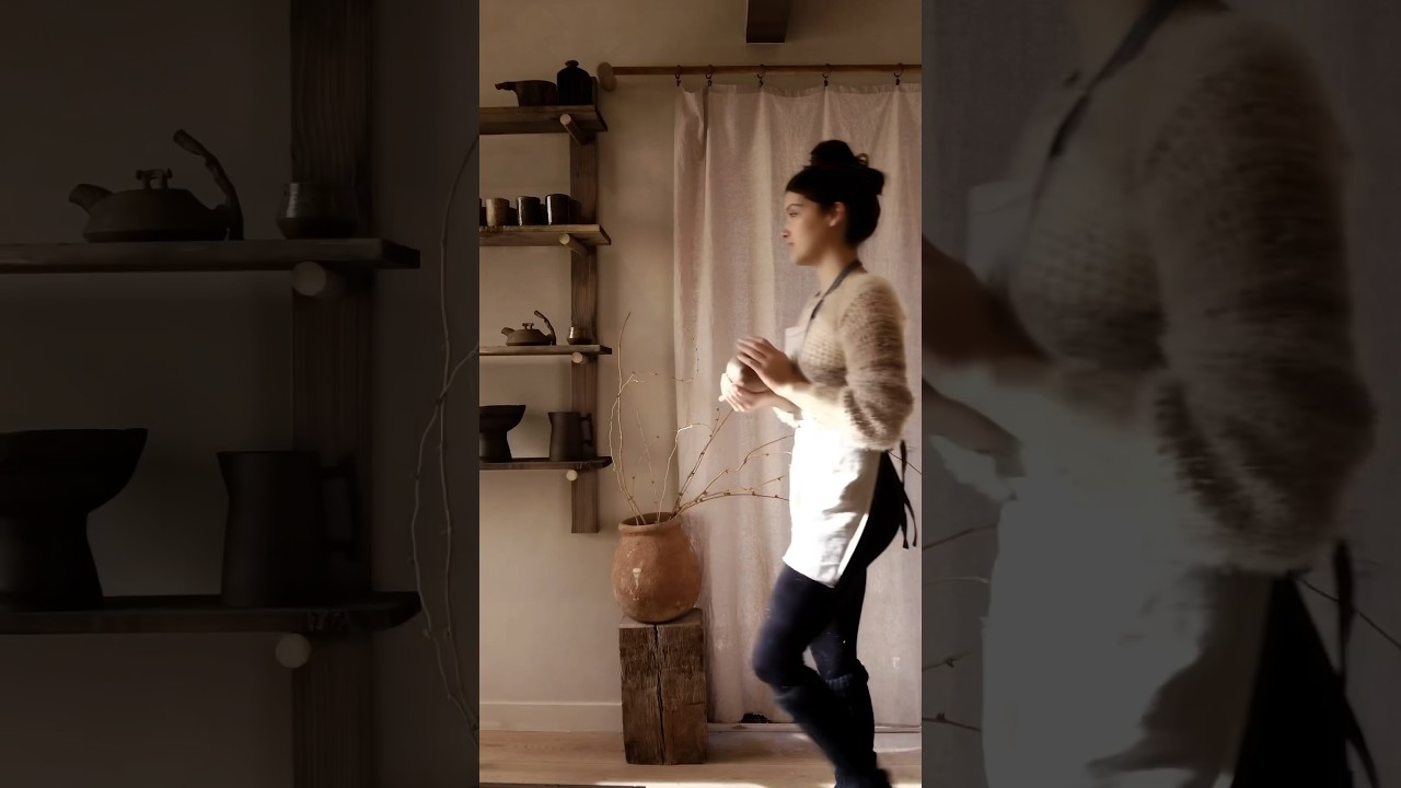 🌿Throwing a colander on the wheel ✨ 