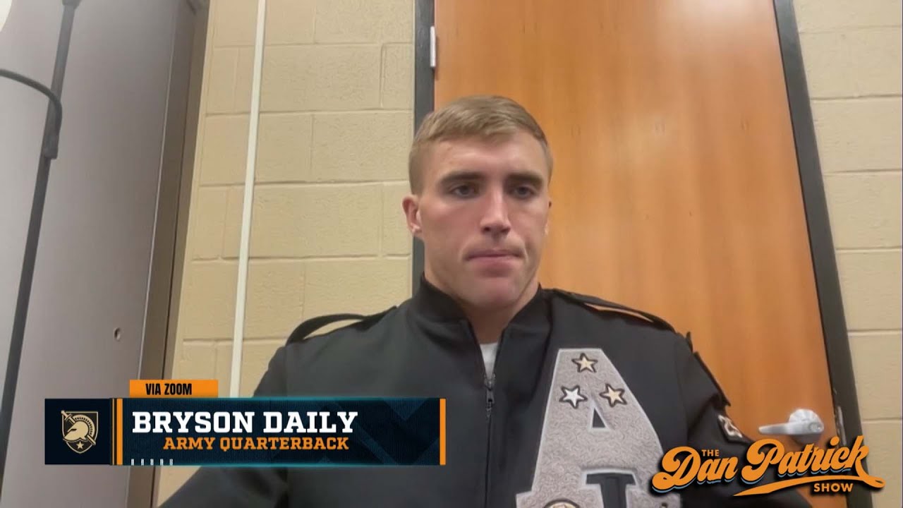 Army QB Bryson Daily Talks About His First Year At West Point | 10/23/24